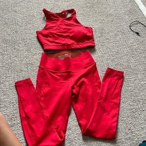 Red Outdoor Voices Set